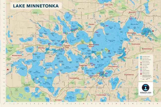 Lake Minnetonka Map - 1