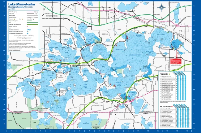 Lake Minnetonka Map - 2