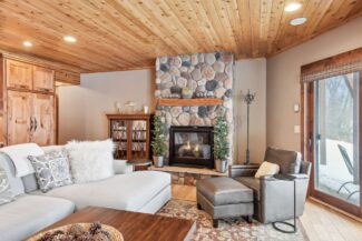 6820 French Lake Court, Faribault, MN - Family Room Fireplace