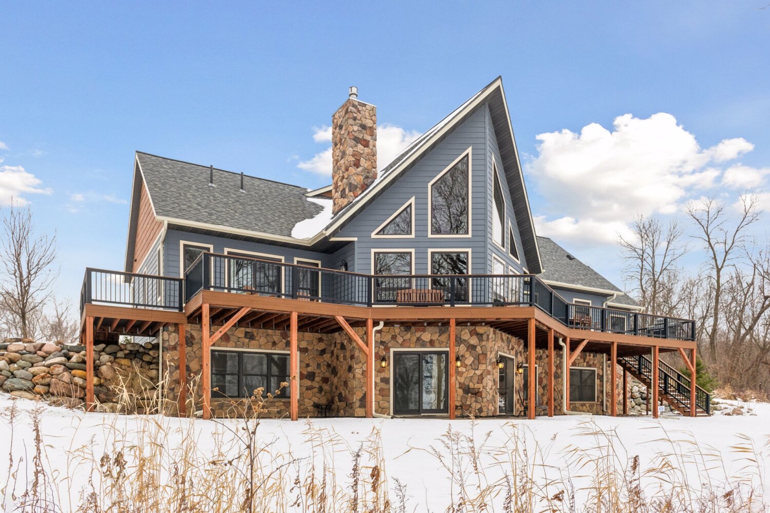 6820 French Lake Court, Faribault, MN - From the Yard